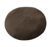 PXPLDYY Beret Hat Women Women Berets Artist Style Warm Winter Beanie Hat Plain Solid Color Elegant Lady All Matched Autumn Painter Caps,Army Green,One Size
