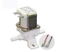 PXQCHAVLN 1/4"" With Vertical Bracket HSY7 type RO Machine NC/NO Pure Water Machine Plastic Solenoid Valve AC220V DC12V DC24V(24v-normally Open,Non-pressure Type)