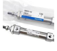 PXQCHAVLN 1pcs Stainless Steel Mini Pneumatic Air Cylinder CDM2B20-25Z CDM2B25-50Z CDM2B32 CDM2B40 Mini Cylinder(CDM2B25,200Z)