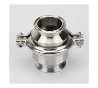 PXQCHAVLN Needle Valve 2 Inch OD 51MM Sanitary Tri Clamp Type Check Valve Ferrule OD 64mm Stainless Steel SS SUS 304 Fit 2 Clamp Clover 1pc(OD51 Clamp 64)