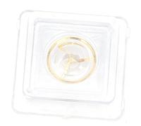 PxQuerantic 2836 Watch Balance Wheel, Professional Watch Movement Replacement Part, Golden Alloy Balance Wheel for Watch Repair, Includes Plastic Storage Box for Watchmakers and