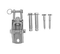 PxQuerantic 304 Stainless Steel Hanging Kit, Ceiling Hanging Kit for Swing Chair Hammock, High Quiet Suspension Plate Disc with Swivel Fixing Hook, Yoga Pilates Hardware for Outdoor Indoor Use