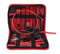 PxQuerantic 39pcs Car Interior Trim Removal Pry Tool Kit, Car Trim Removal Tool Set, Door Panel Dashboard Audio Disassembly Tools with Zippered Bag for Auto Repair and Installation