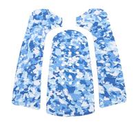 PxQuerantic 3pcs Surfboard Traction Pads, Nonslip Grip Pads for Surfboards, Premium EVA Skimboard Traction Mat with Non Perforated Design for Longboard Shortboard Paddleboard