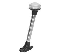 PxQuerantic Anchor Light White LED Marine Navigation Light, 360 Degree All Round 2NM Visible IP65 Boat Light, 9in 3W 12~24V LED Stern Light for Yacht Pontoon Boat