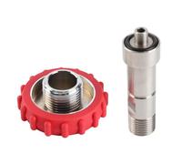 PxQuerantic CO2 Cylinder Adapter G5/8 to M16x1.5, Stainless Steel CO2 Tank Converter, High - Pressure Gas Connector for Soda Siphon and Beverage Carbonation Systems