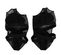 PxQuerantic Dance Toe Pad, Foot Thongs for Dance Socks, Wear Resistant Nylon Foot Protection with Breathable Comfort, 4 for Ballet Jazz and Barefoot Dancing (S)