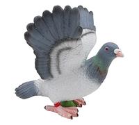 PxQuerantic Simulation Pigeon Resin Bird Model, Artificial Feather Dove Ornament, Vivid Educational Toy for Home Decoration, Holiday Display and Classroom Teaching Aids (Type 2)