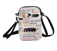 PXTIDY Book Of M Musical Theatre Broadway Crossbody Bag Broadway Fans Gift Bag Broadway Musical Merch