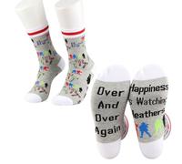 PXTIDY Broadway Musical Socks Happiness is Watching Heather Novelty Socks Heather Musical Inspired Theatre Lover Gifts