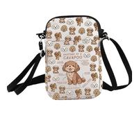 PXTIDY Cavapoo Gift Cavapoo Dog Lover Gifts Crossbody Bag Cavapoo Mom Gift Cavapoo Dog Owner Crossbody Purse