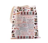 PXTIDY Chicago Musical Tote - Broadway Lover Gift Bag - Chicago Broadway Merchandise