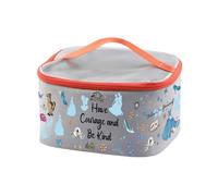 PXTIDY Cinderella Princess Cosmetic Case Fairy Tale Cartoon Film Merchandise Makeup Organizer Bag Fairy Shoes Movie Gift