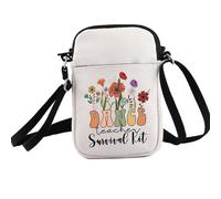 PXTIDY Dance Teacher Survival Kit Crossbody Bag Dance Gifts Dance Competition Dance Instructor Dance Teacher Appreciation Gifts