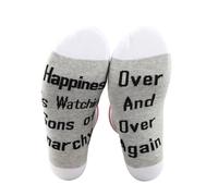 PXTIDY Drama Tv Show Anarchy Gift Comedy Novelty TV Show Inspired Novelty Socks TV Series Fans Gifts