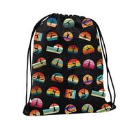 PXTIDY Gymnastics Bag Gymnastics Lover Gift Gymnastics Drawstring Sport Backpack Gift for Gymnasts Vault Athletes