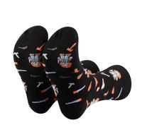 PXTIDY Horror Socks Halloween Party Horror Movie Lover Gift Killer Movie Halloween Scary Novelty Socks for Fan