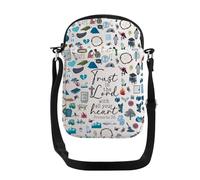 PXTIDY Mormon Scripture Crossbody Bag Trust In The LORD With All Your Heart LDS Religious Gift Religious Quote Messenger Bag