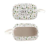 PXTIDY My Golf Pouch Clear Makeup Bag Golfer Gift Golf Lovers Zipper Bag Cosmetic Organizer Case Gifts for Golf Player