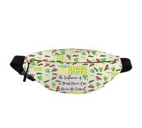 PXTIDY Nursing Sorority Gift The Influence of a Great Nurse Can Never Be Erased Waist Bag Nurses Day Crossbody Fanny Pack
