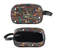 PXTIDY Occupational Therapist Clear Makeup Bag OT Therapist Gifts OT Occupational Therapy Day Thank You Appreciation Gift, Black, Fashion