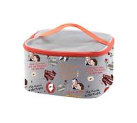 PXTIDY Opera Phantom Drama Inspired Travel Makeup Case Phantom's Mask Cosmetic Organizer Bag Musical Theatre Lover Gift