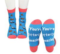 PXTIDY Otter Socks Gifts You’re Otterly Amazing Novelty Socks for Otters Lovers Animal Lover Gift