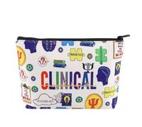 PXTIDY Psychology Mental Health Gifts Psychology Makeup Bag Clinical Psychologist Gift Psychology Therapist Gifts