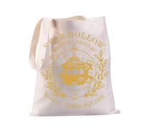 PXTIDY Star Hollow Gilmore TV Show Tote Bag Best Friend Gift Luke's Diner Handbag TV Show Merchandise Stars Hollow Books Bag