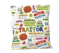 PXTIDY Traitor Tote Bag Funny Coworker Traitor Leaving Gift Going Away New Beginnings Gifts Employees Boss Goodbye Bag, Beige, M