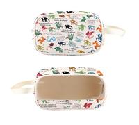 PXTIDY Wings Dragon Novel Clear Toiletry Bag Manga Series Tribes Novel Book Lover Gift Dragons Cosmetic Bag for Dragon Lover
