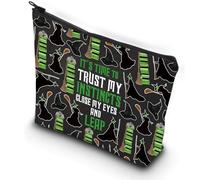 PXTIDY Witch Musical Inspired Makeup Bag It’s Time to Trust My Instincts Witchy Gift Broadway Musical Merch Witch Fans Gift (Style 2)