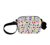 PXTIDY Wizard Friends Gifts Wizard Dorothy Movie Characters Crossbody Bag Dorothy Ruby Merch Oz Princess Red Slippers Gifts