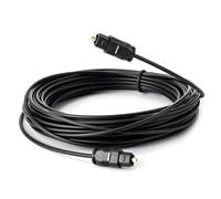 Pxyelec 10 M Black Digital Fiber Optical Audio SPDIF TosLink Cable