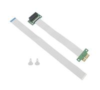 Pxyelec Flexible PCI Express 1x Riser Card Extender Cable for PC