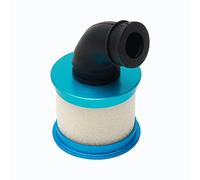 Pxyelec RC 1:10 Aluminum RC Car Air Filter for 1:10 Off-Road for HSP Car Buggy Truck Blue