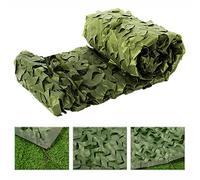 Pxzybd Camouflage Netting Green 2m 3m 4m 5m 6m 7m 8m 9m 10m,Military Camouflage Net,Garden Pergola Patio Shade Net,Hunting Camo Netting,Camping,Sunscreen Net,Customizable,Green-3x3m(9.8 * 9.8ft)