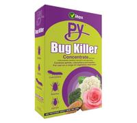 PY Bug Killer Concentrate 250ml Powerful Insecticide for Aphids, Caterpillars & Beetles Cypermethrin Formula Use on Roses, Vegetables & Ornamentals Mix with Water Garden Pesticide