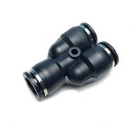 PY Pneumatic Quick Connector PU Pipe 5/32 1/4 5/16 3/8 1/2 Inch Hose Y-Type Three-Way 1Pcs(PY-1l4)