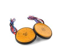 PY85MWOL Motorcycle turn signa Motorcycle Tail Light Reflector Side Turn Signal Lights 12V Universal For Scooter Motorcycle Applicable Assembly Accessories