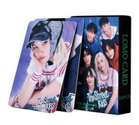PYAJUU Stray Kids Photocard K-pop Stray Kids The Street Kids Album Photocards 55PCS Stray Kids JJAM Lomo Cards Stray Kids Merch Bangchan Photocard Felix Photocard Stray Kids Photo Album Accessories