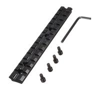 Pyanegn 14Cm scope mount Picatinny/Rail Rail scope Mount 13 Slots Black