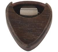 Pyanegn Guitar Pick Box Portable Rose Wood Guitar Pick Storage Musical Instrument Accessories for String Instrument