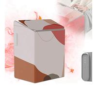 PYapron Electric Foot Warmer, Foldable Far Infrared Heating Panel, Three-level Temperature Control, Fast Heating, Panel Heater Electric Heating Overheat Protection for Cold Feet or Knee,color1