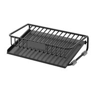 Pyasuye Simple Soap Dishes Sturdy Carbon Steel Modern Soap Dispenser Holder for Effective Soaps Storage and Space Saving Space Saving Rack