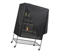 Pyasuye Ventilated 210D Oxford Bird Cage Cover for Evening Use and Climate Resistance Bird Cage Security Cover