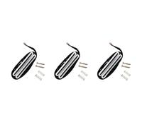 Pyatofly 3X Hot Rail Double Track Electric Guitar Alnico5 Fit 11K Strat Tele Electric Guitar, White