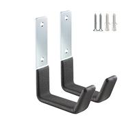 PYBTOOL Utility Hooks for Garage Wall, Heavy Duty Garage Storage Hooks, Garden Tool Organiser, Steel Wall Mounting Storage Hooks (Small 9 x 12 cm)