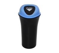 PYBYCEGNZK Car Bin 1Pc For Mini Car Trash Can Portable Dustbin With Lid Leak-proof Bin For Automotive Home Bedroom Office Garbage In-Cars Bins(Skyblue)