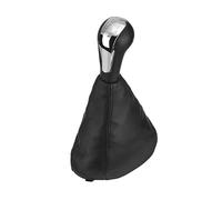 PYBYCEGNZK Car Interior Accessories for Holden Barina for Spark M300 2011-2015 5 Speed Gear Stick Shifter Lever Handle Manual Car Shift Knob(Chrome 5 with Boot)